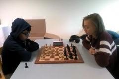 Debasman vit mot Linnea Lauridsen.